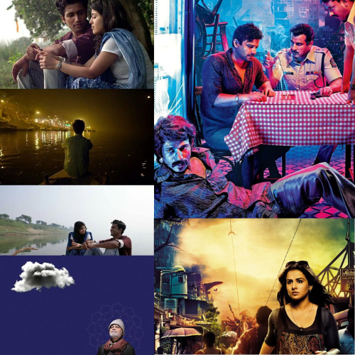 Stills from the movies.